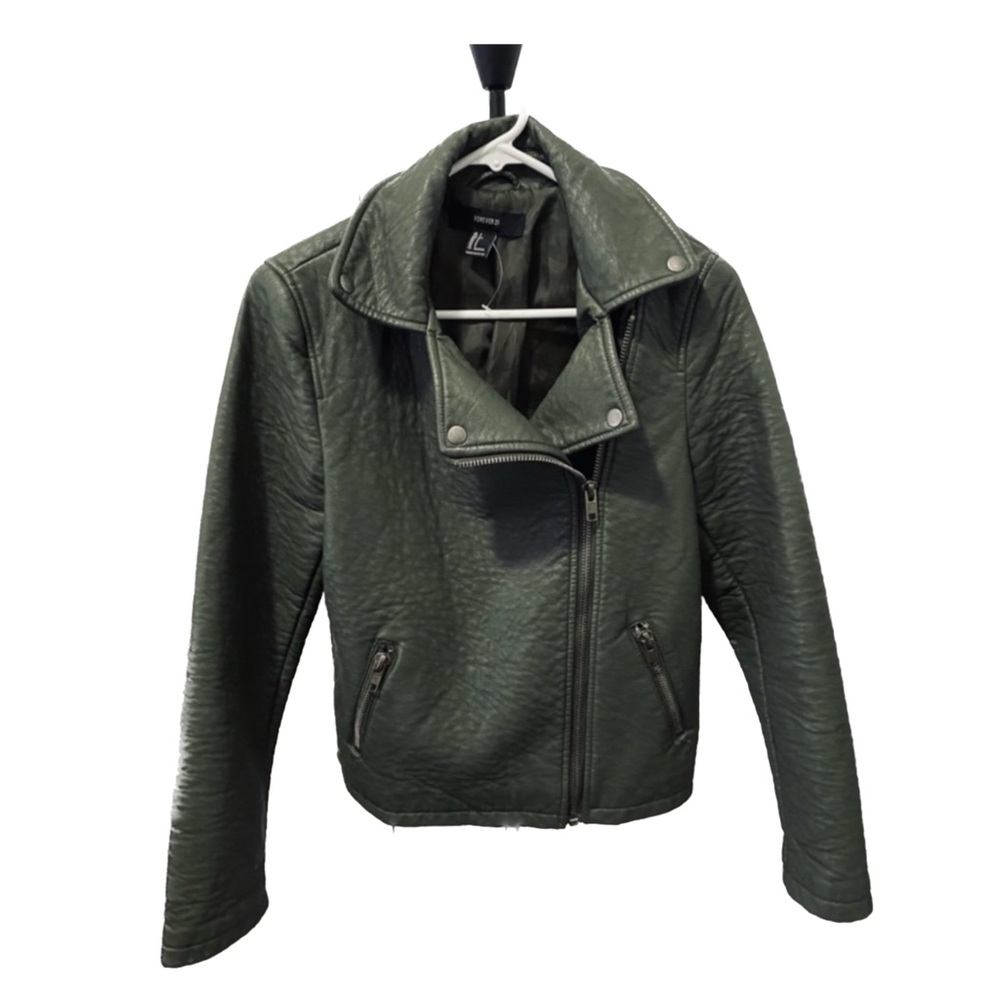Forever 21 Moto/Biker Jacket - SMALL